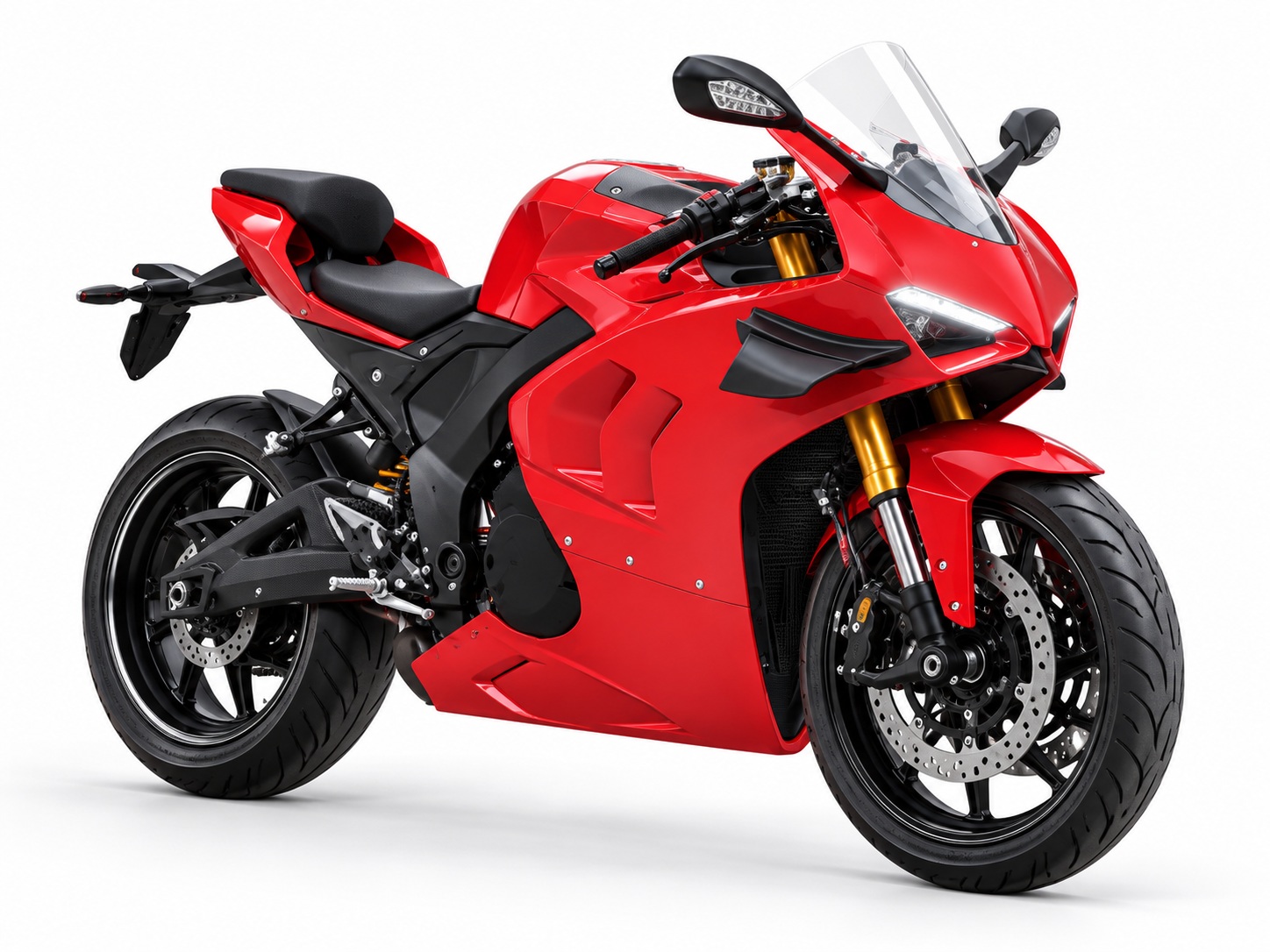 SIEKON V4S electric motorcycle · Rosso Red